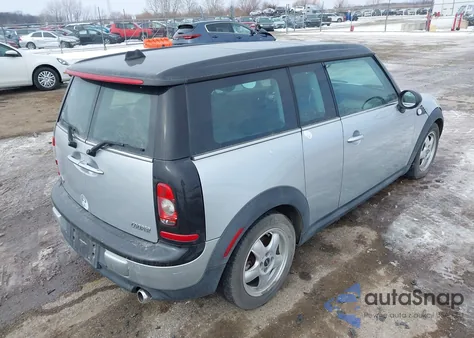 2009 Mini Cooper Clubman из США, поврежденный, VIN WMWML33509TX34633